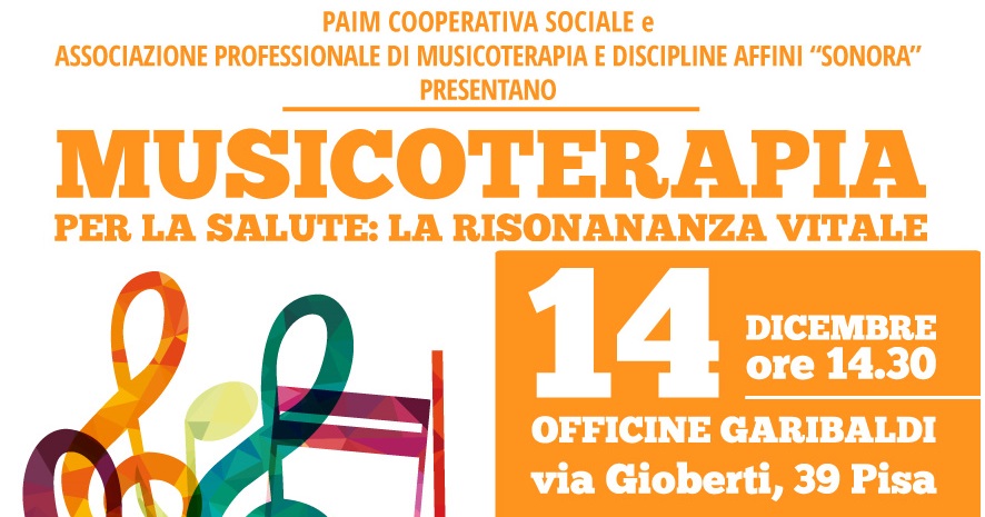 Musicoterapia per la salute, il convegno alle Officine